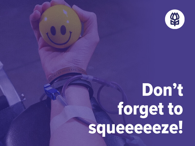 Donate blood with Gulf Coast Regional Blood Center