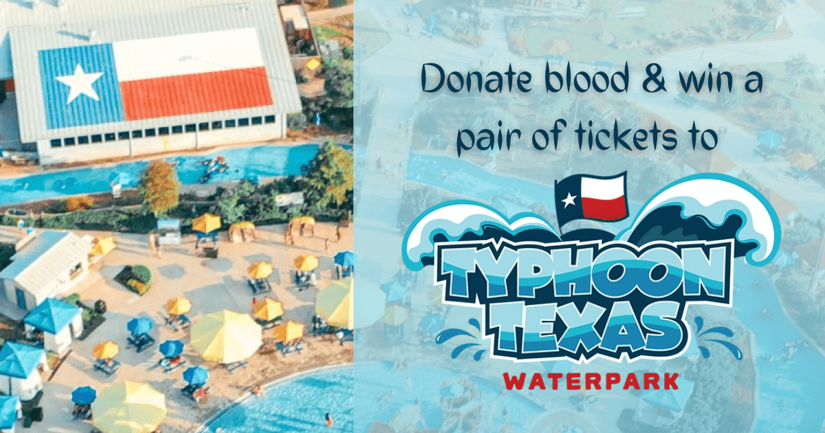 Typhoon Texas Raffle Drive Gulf Coast Regional Blood Center
