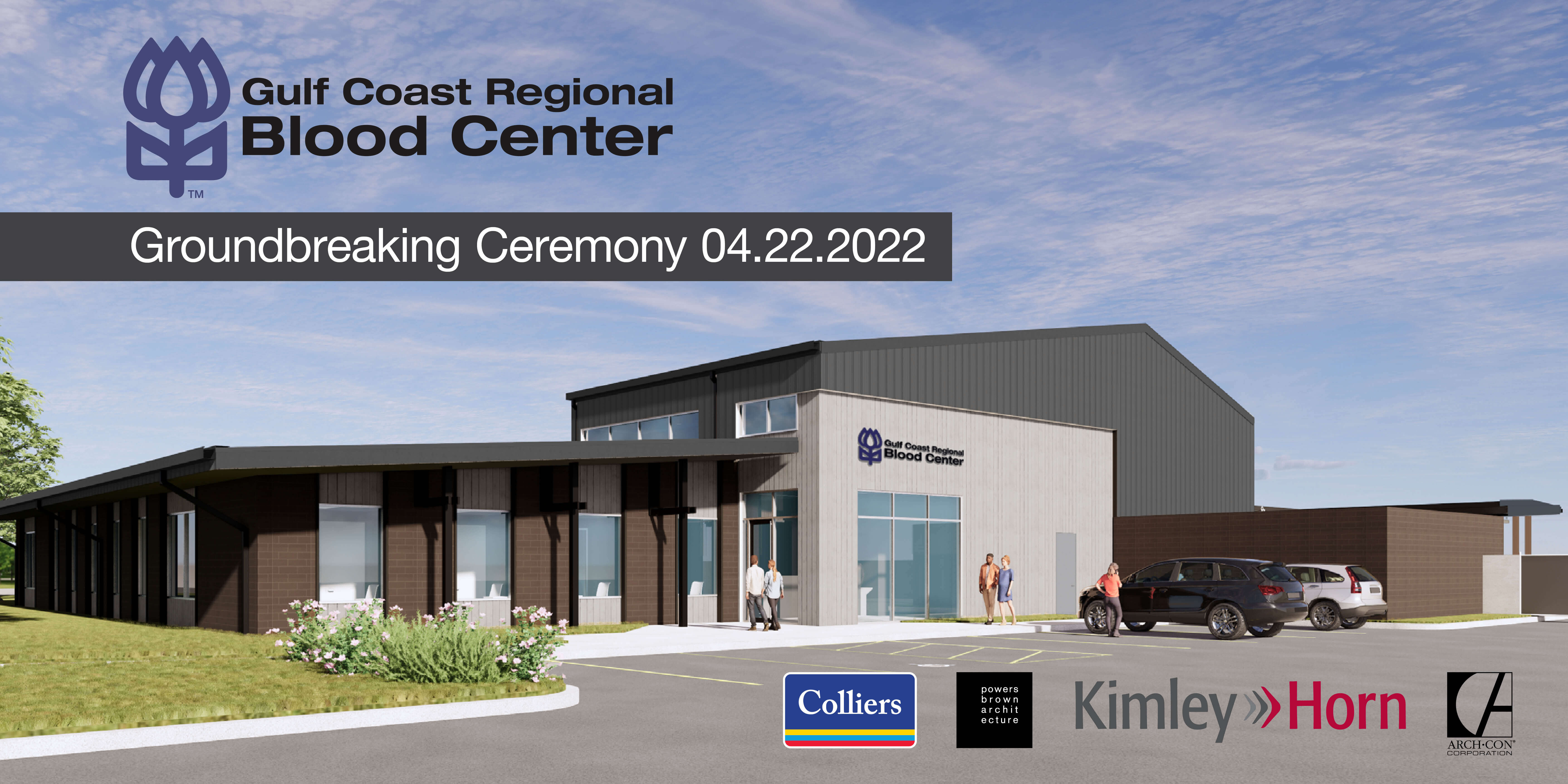 Gulf Coast Regional Blood Center Breaks Ground With New Facility